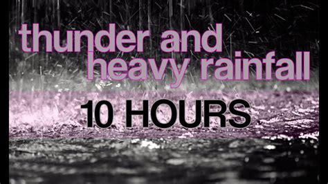 rain and thunder sound|rain sounds 10 hours thunderstorm.